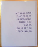 Thanks-Nana Said