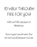 Walk Through  Fire